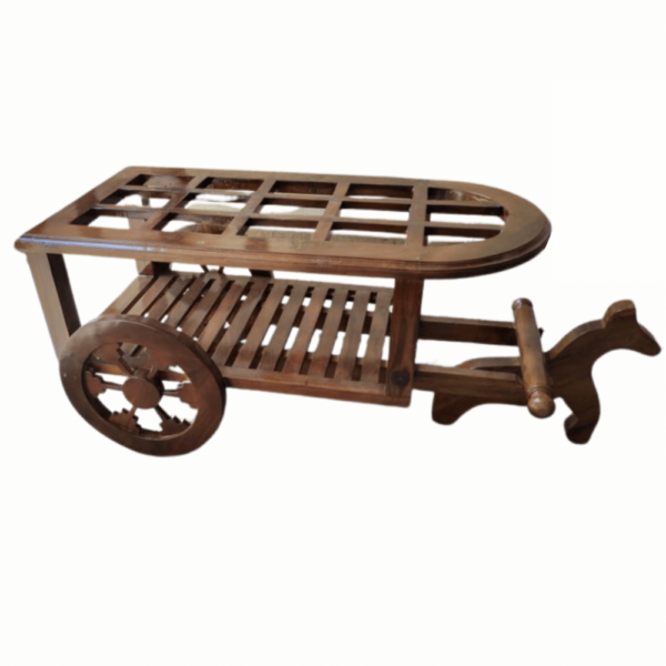bullock cart teapoy